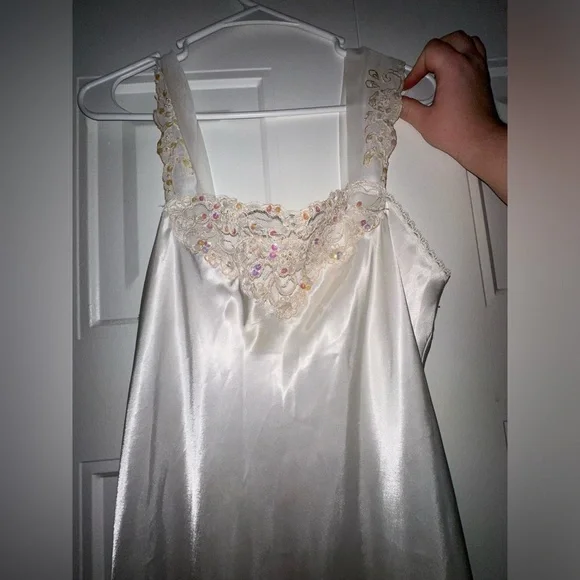 VIntage white Christian Dior nightgown